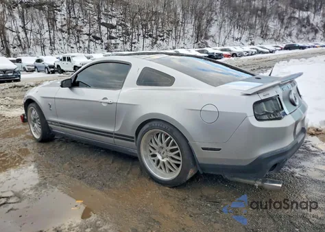 2012 Ford Mustang Shelby Gt500 z USA, uszkodzony, nr VIN 1ZVBP8JS6C5218208